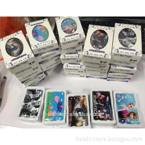 2015 hot Business promotion card reader mp3 player